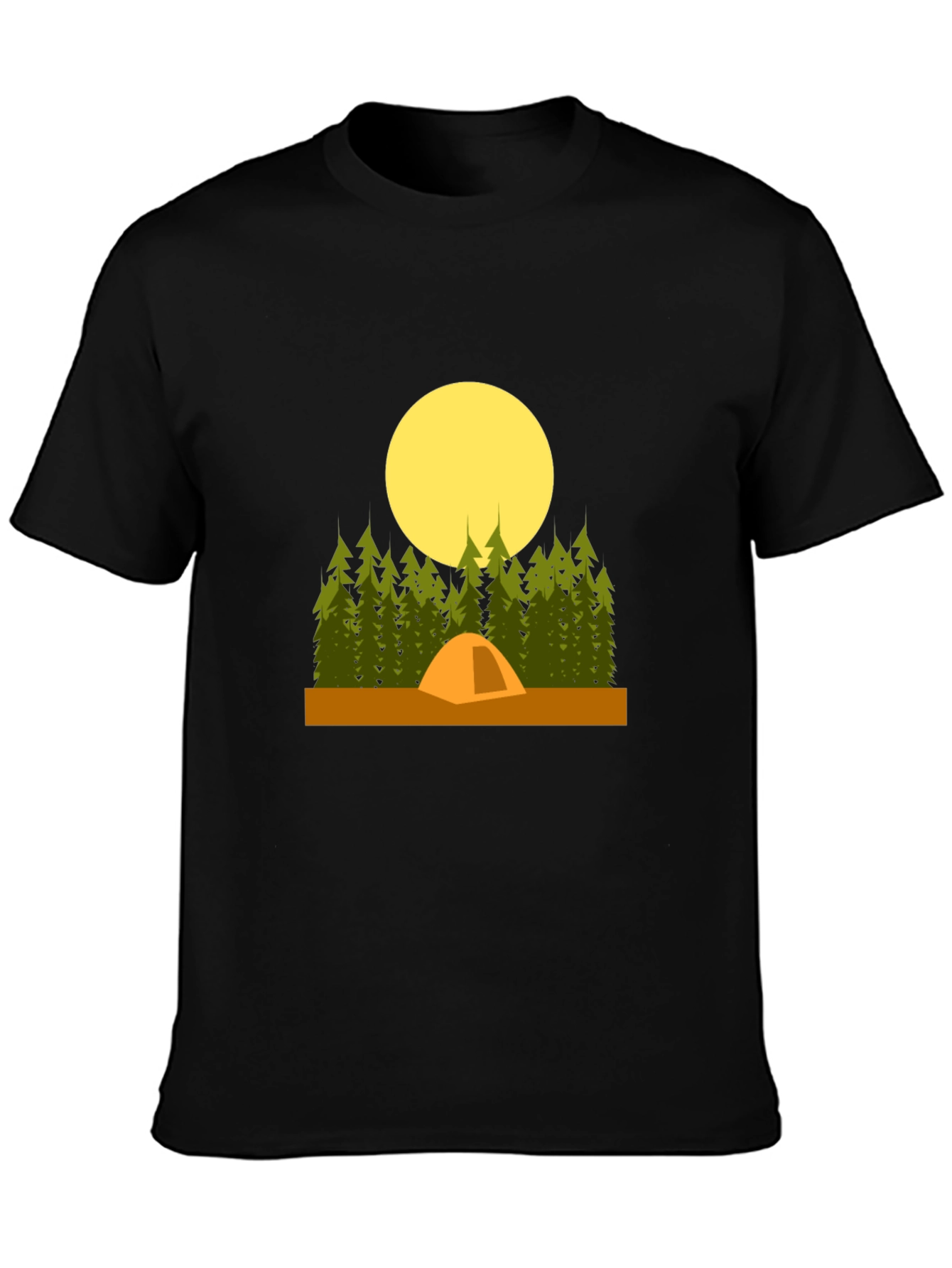 Camping Night T-Shirt - Nature Lovers Tee