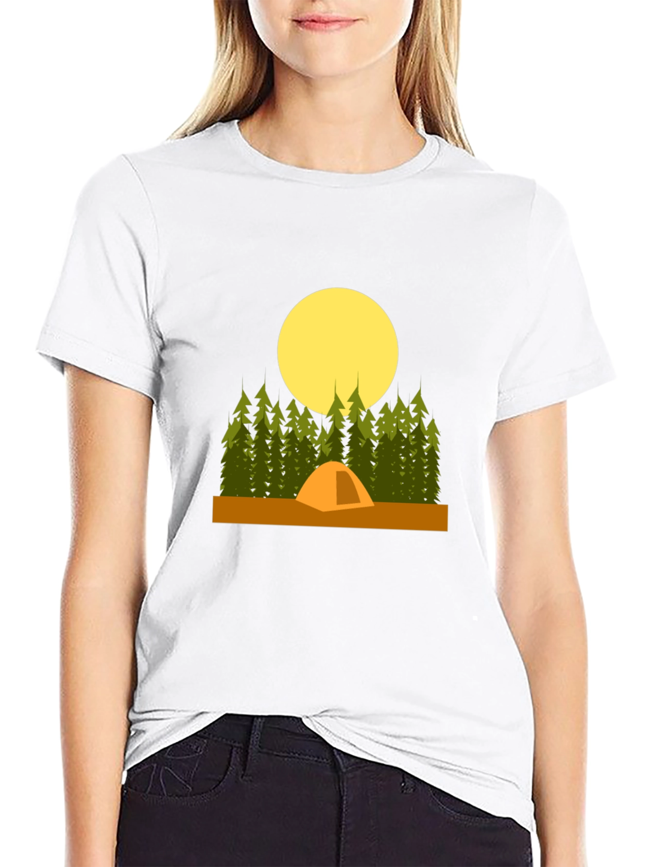Camping Night T-Shirt - Nature Lovers Tee