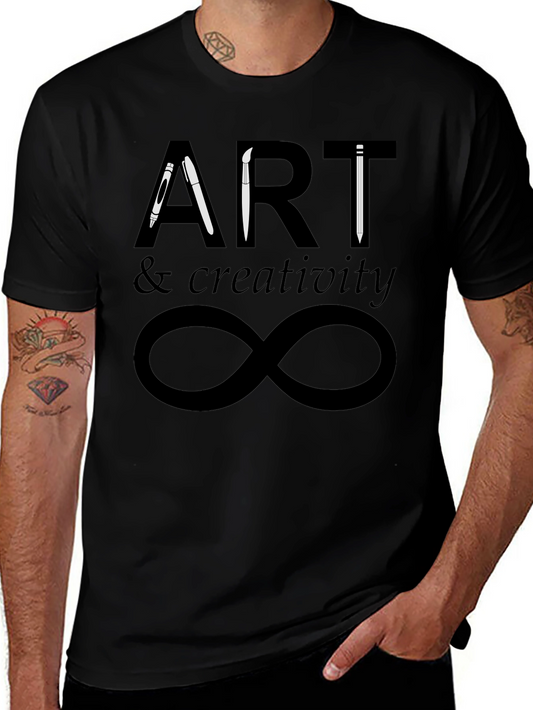Art & Creativity Infinity T-Shirt - Black