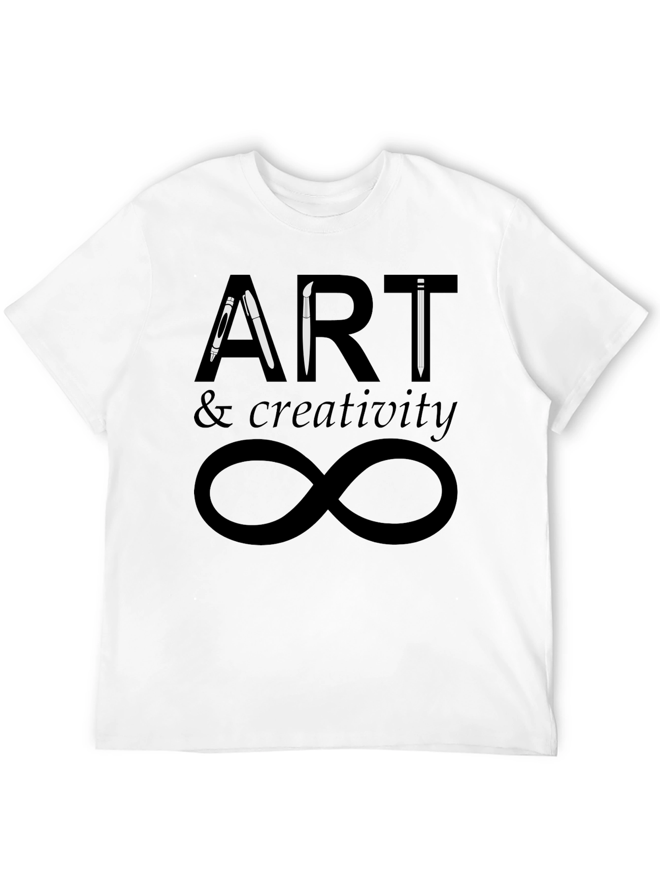 Art & Creativity Infinity T-Shirt - Black
