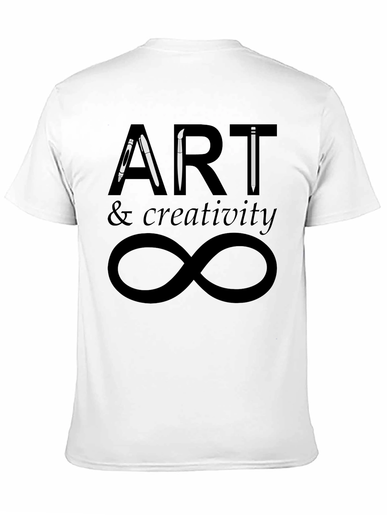 Art & Creativity Infinity T-Shirt - Black