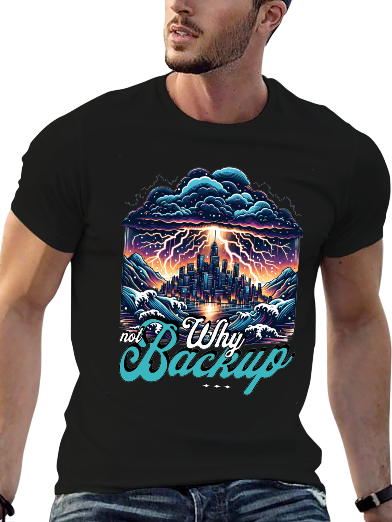 Why Not Backup Graphic Tee