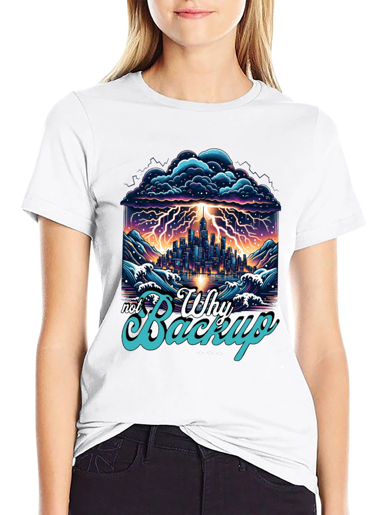 Why Not Backup Graphic Tee