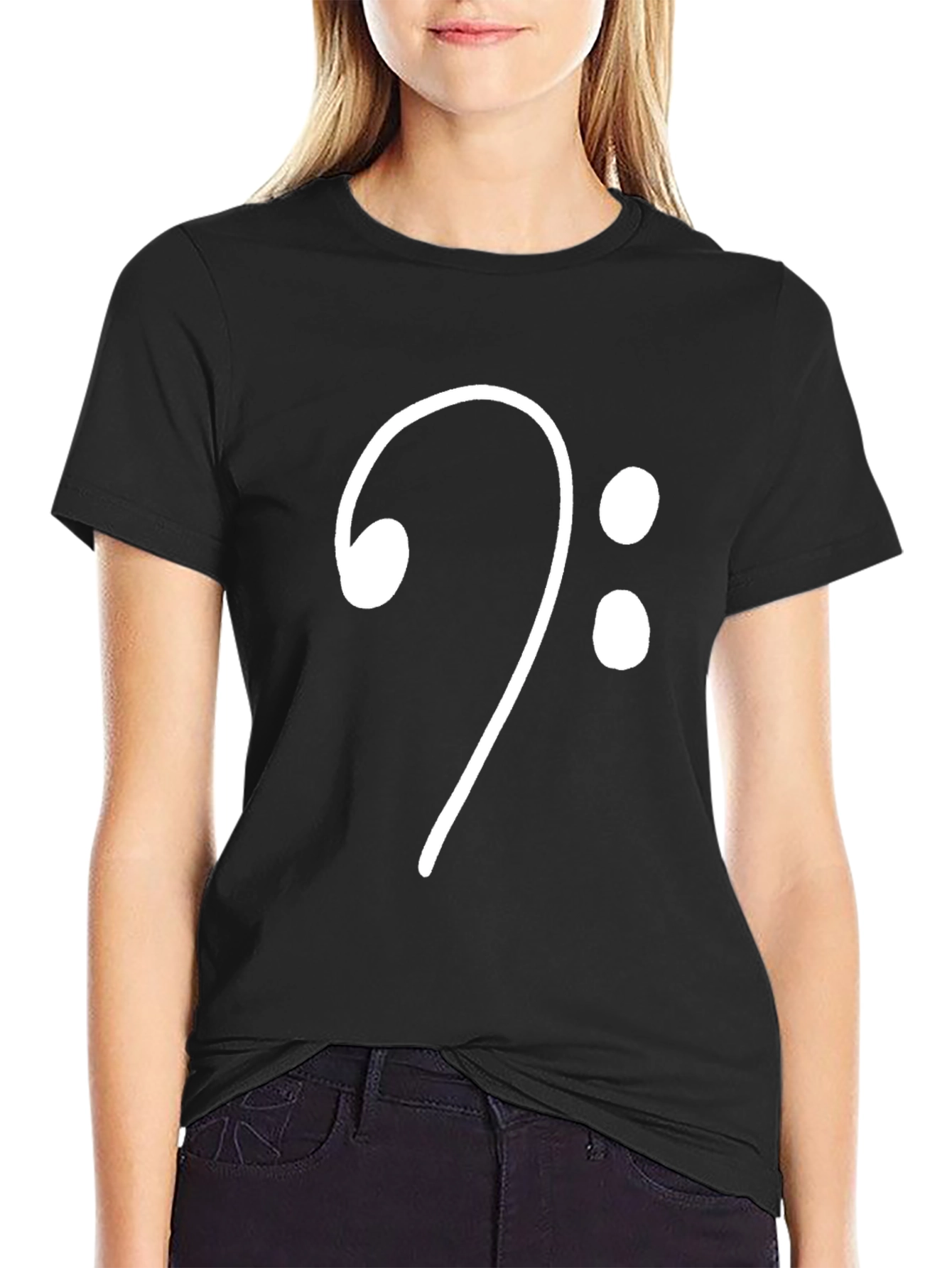 Bass Clef T-Shirt - Music Lover Tee