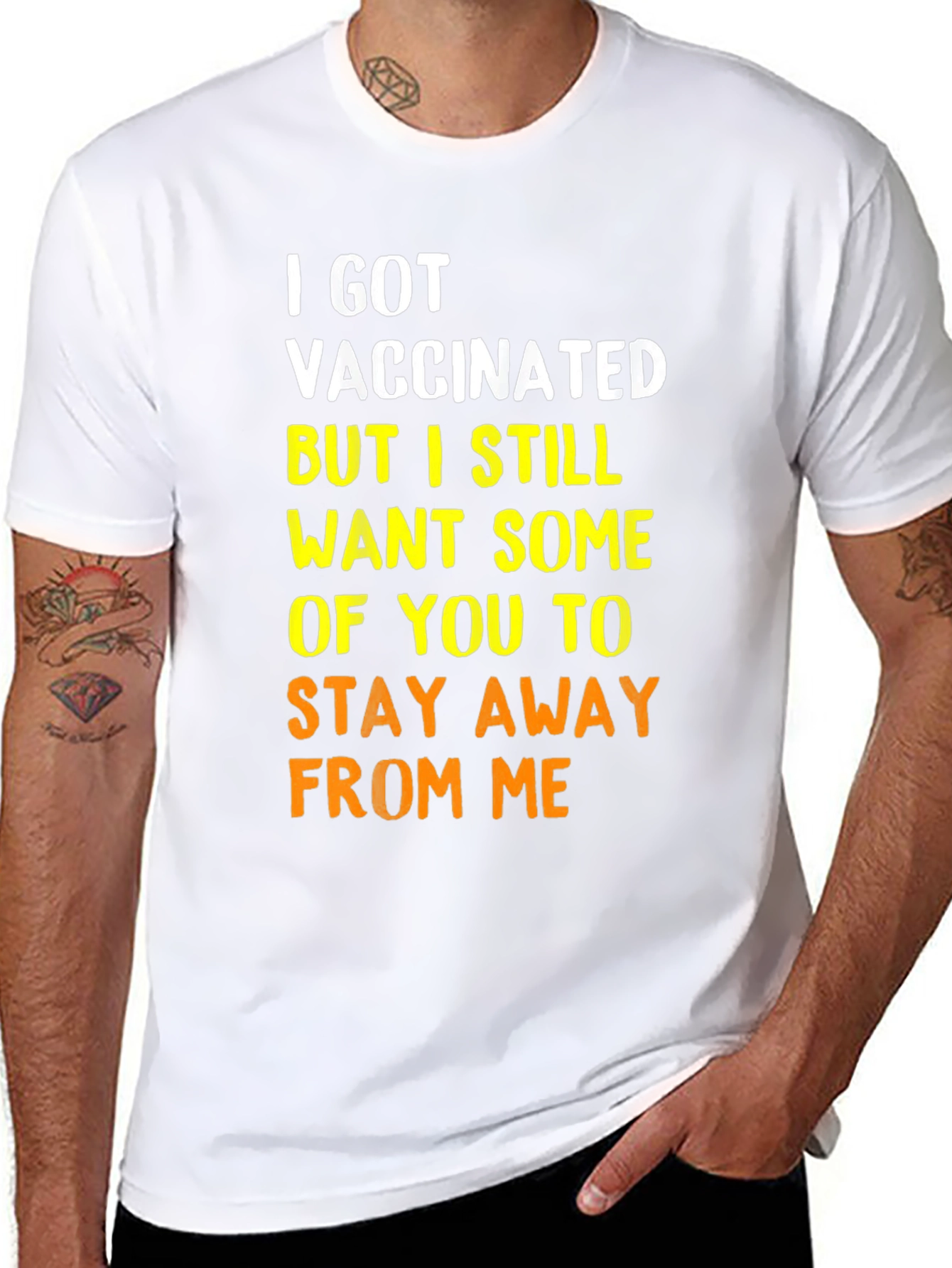 Vaccinated Funny Graphic T-Shirt
