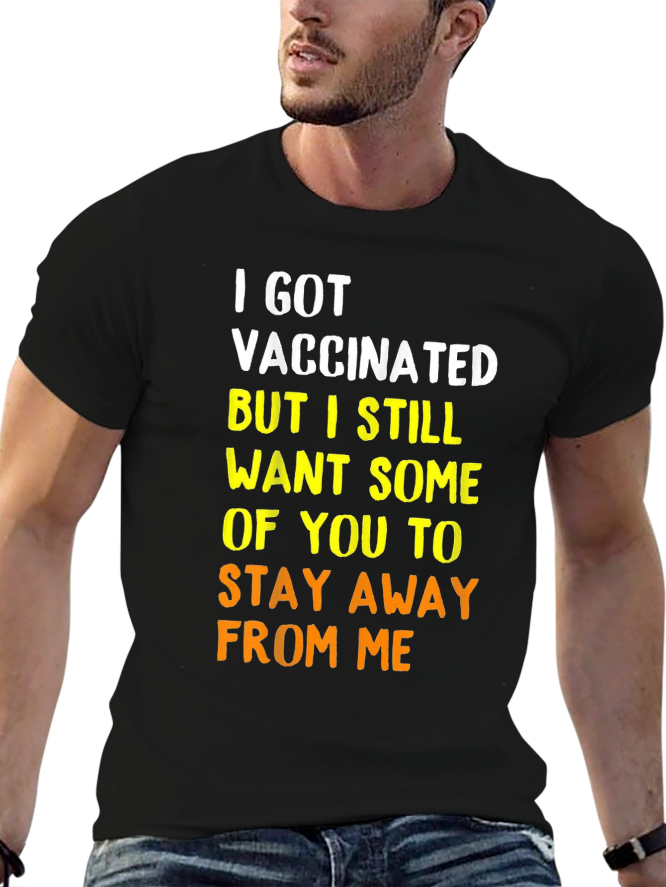Vaccinated Funny Graphic T-Shirt