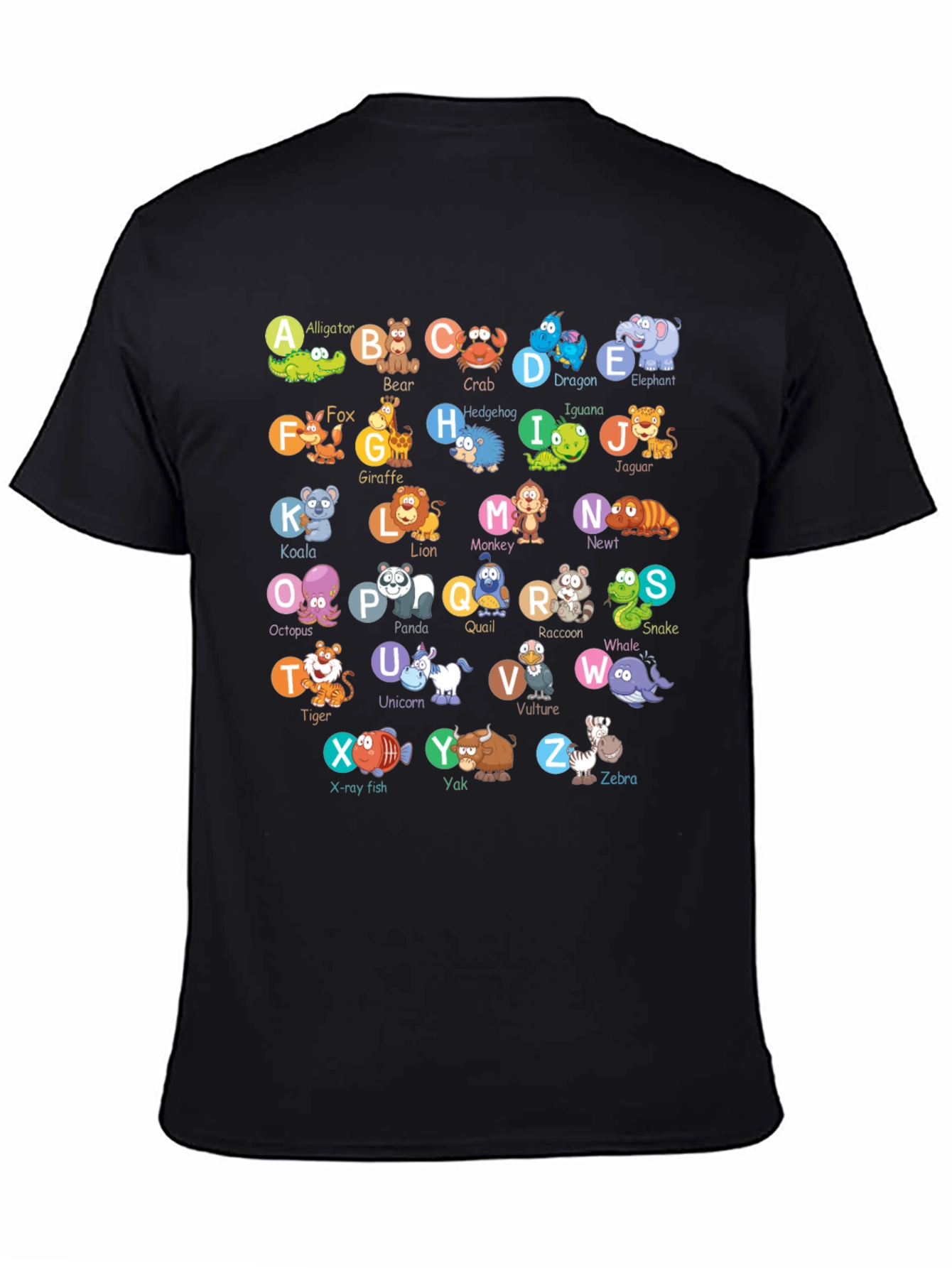 Animal Alphabet T-Shirt - Educational ABC Shirt