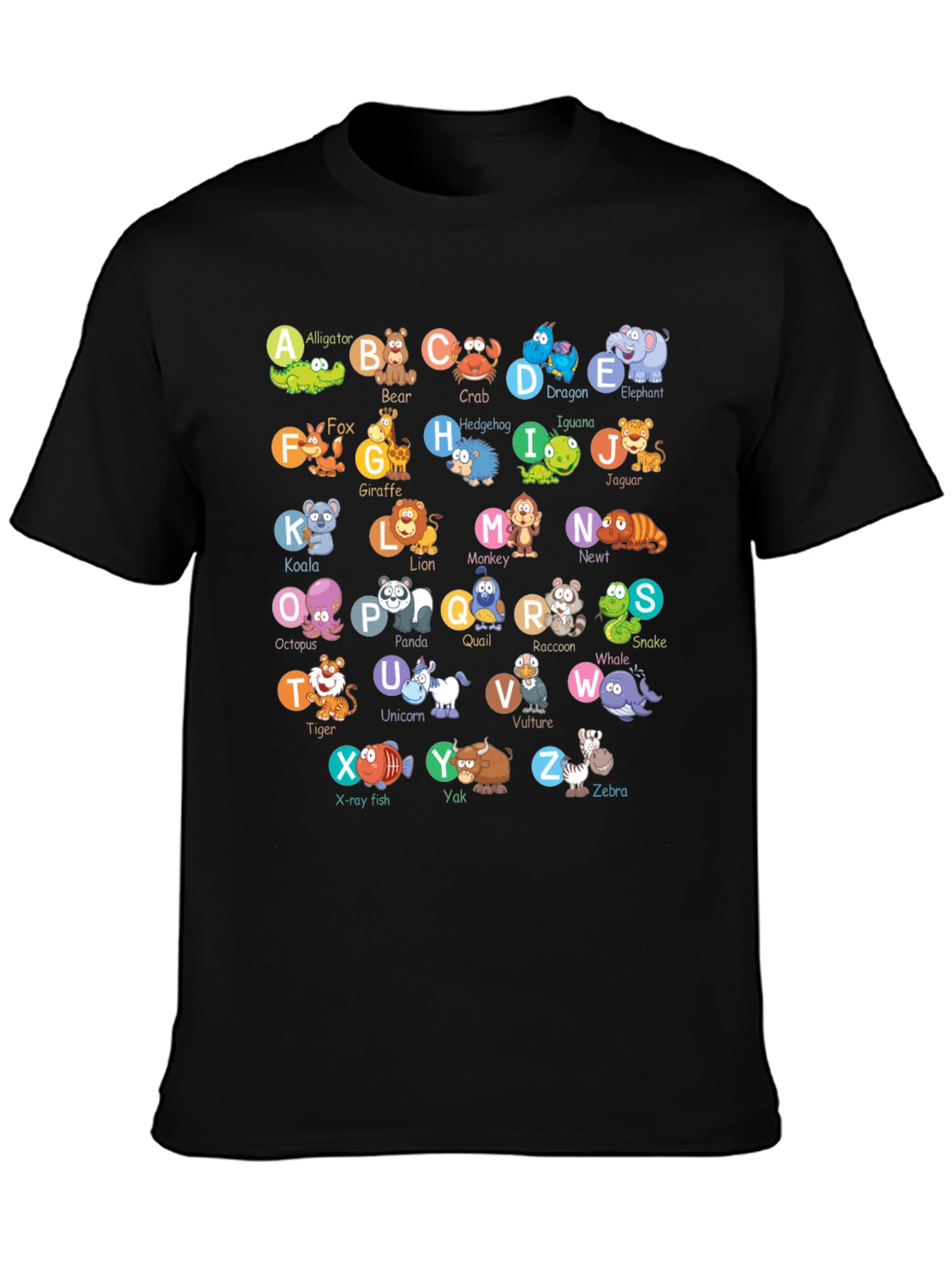 Animal Alphabet T-Shirt - Educational ABC Shirt