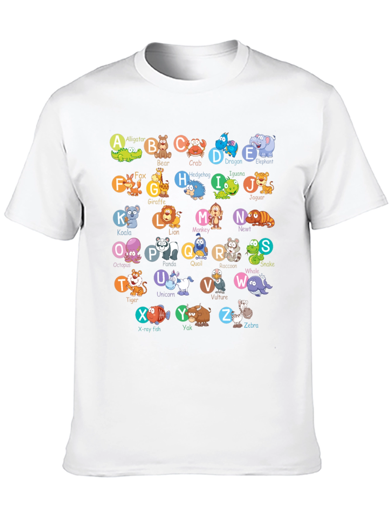 Animal Alphabet T-Shirt - Educational ABC Shirt