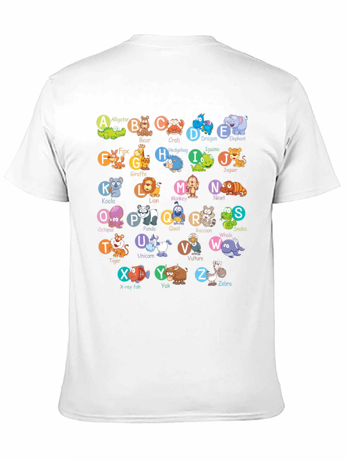 Animal Alphabet T-Shirt - Educational ABC Shirt