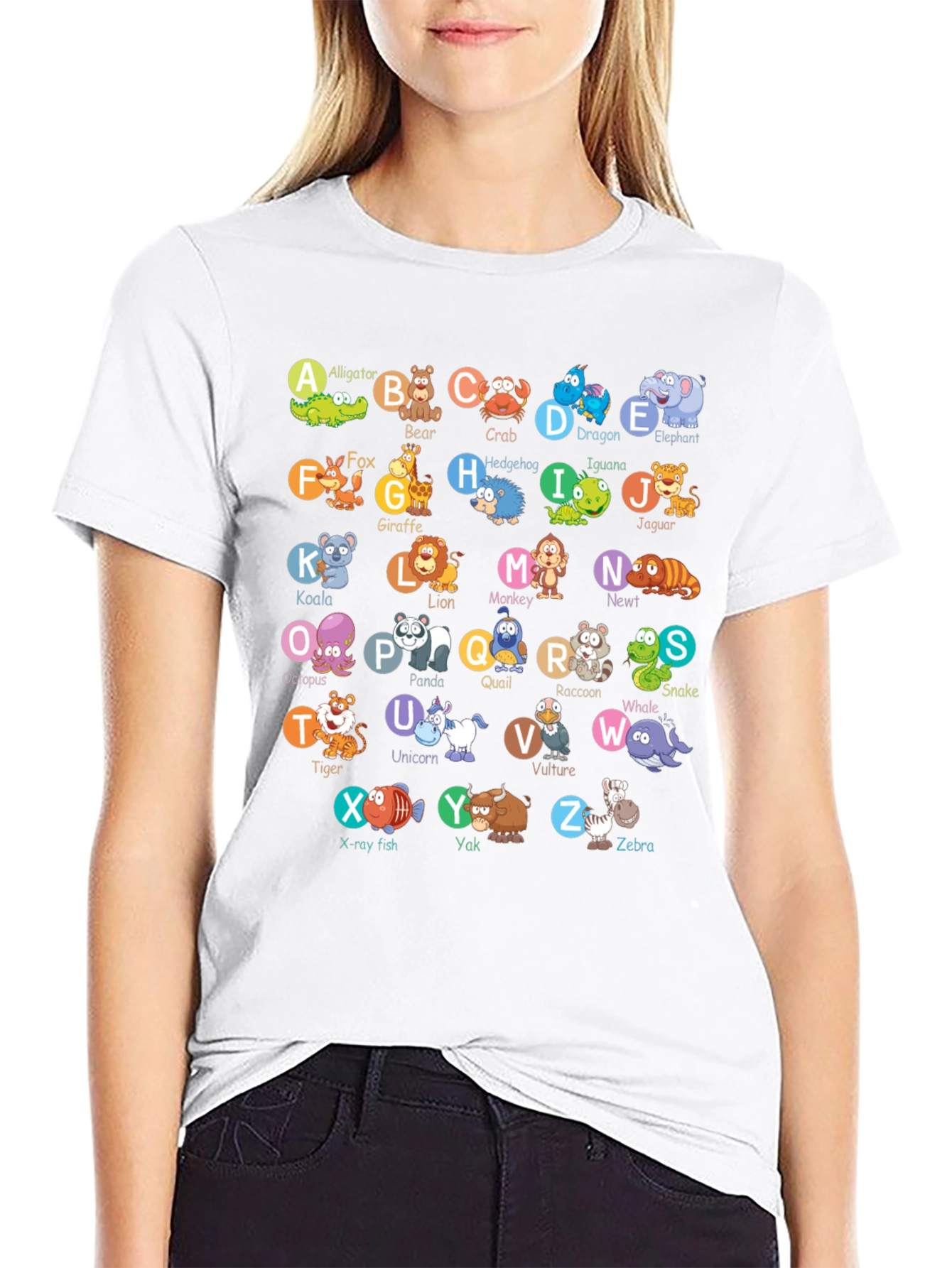 Animal Alphabet T-Shirt - Educational ABC Shirt