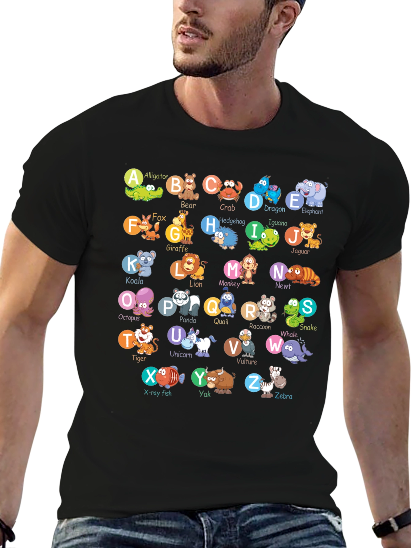 Animal Alphabet T-Shirt - Educational ABC Shirt