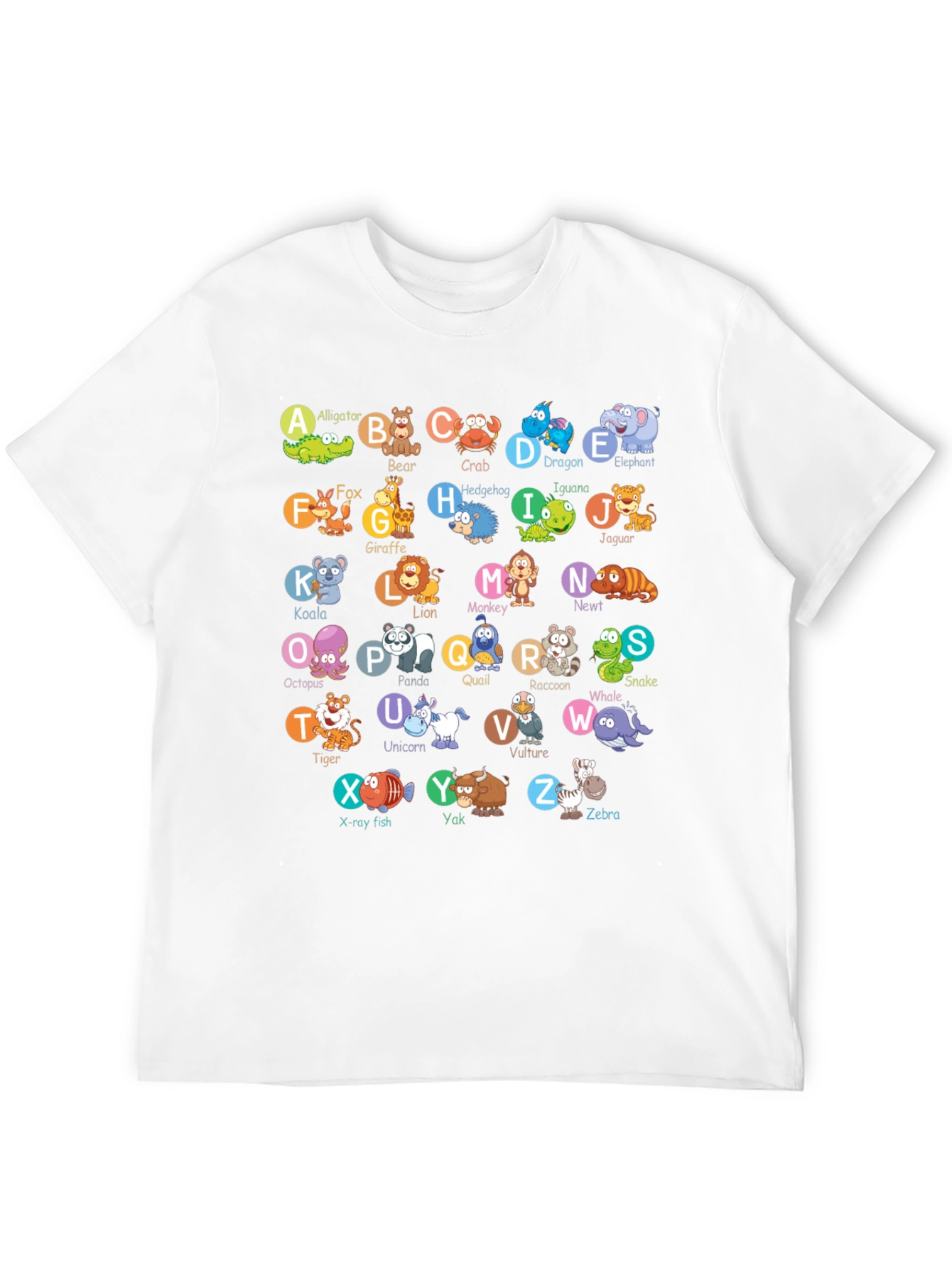 Animal Alphabet T-Shirt - Educational ABC Shirt