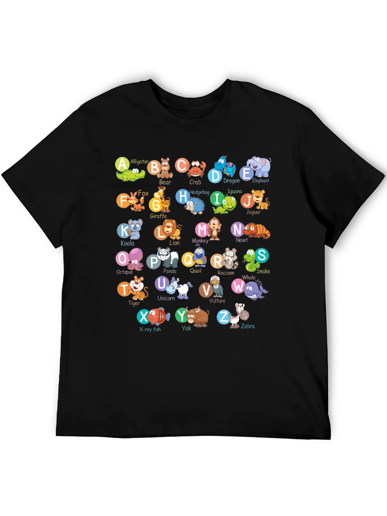 Animal Alphabet T-Shirt - Educational ABC Shirt