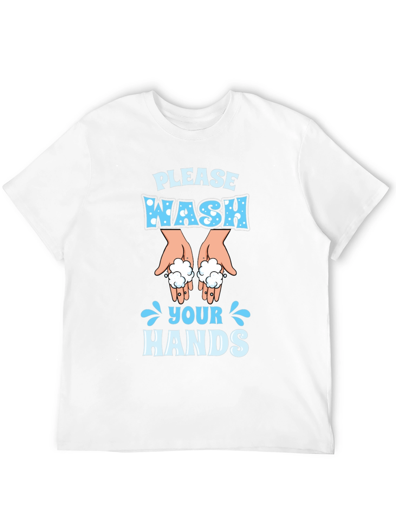 Please Wash Your Hands Novelty T-Shirt