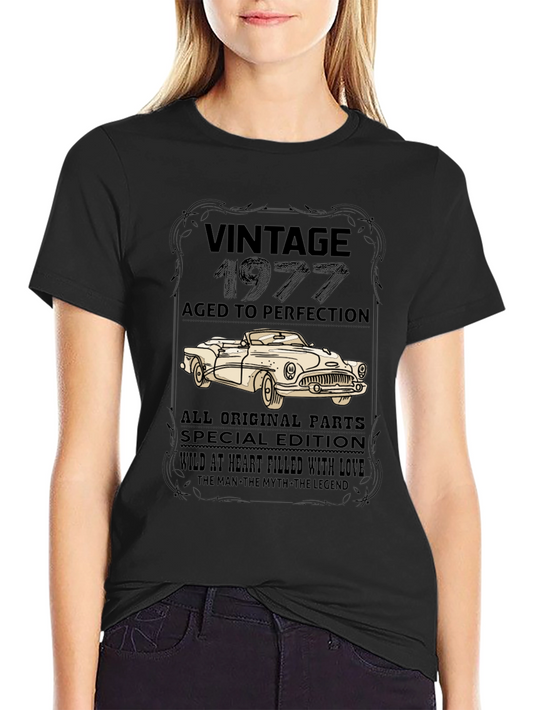 Vintage 1977 Aged to Perfection T-Shirt