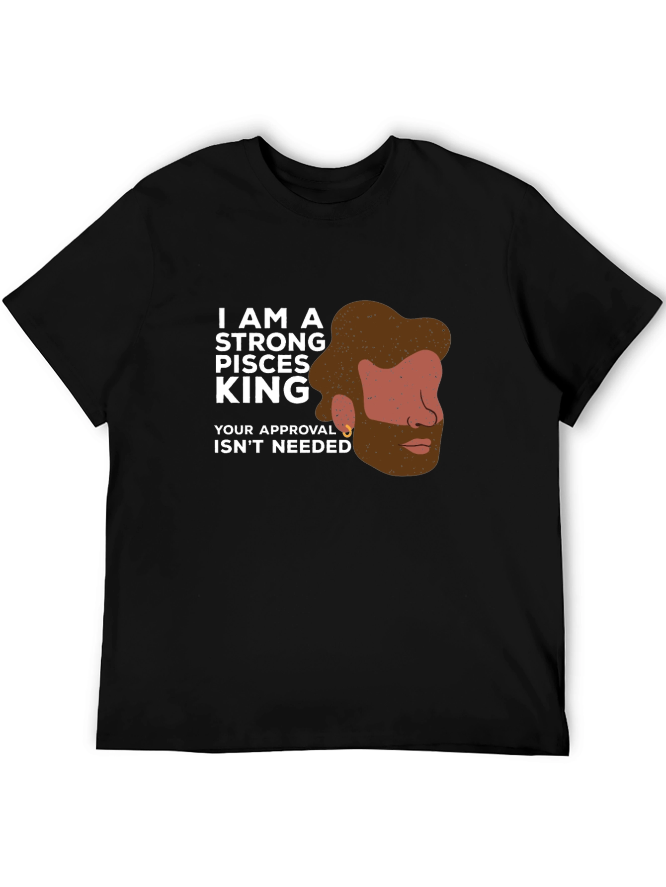 Strong Pisces King Graphic Tee