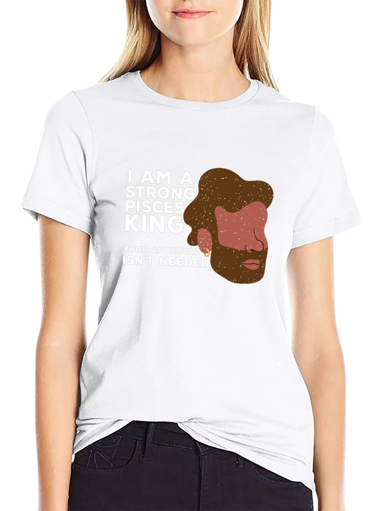 Strong Pisces King Graphic Tee