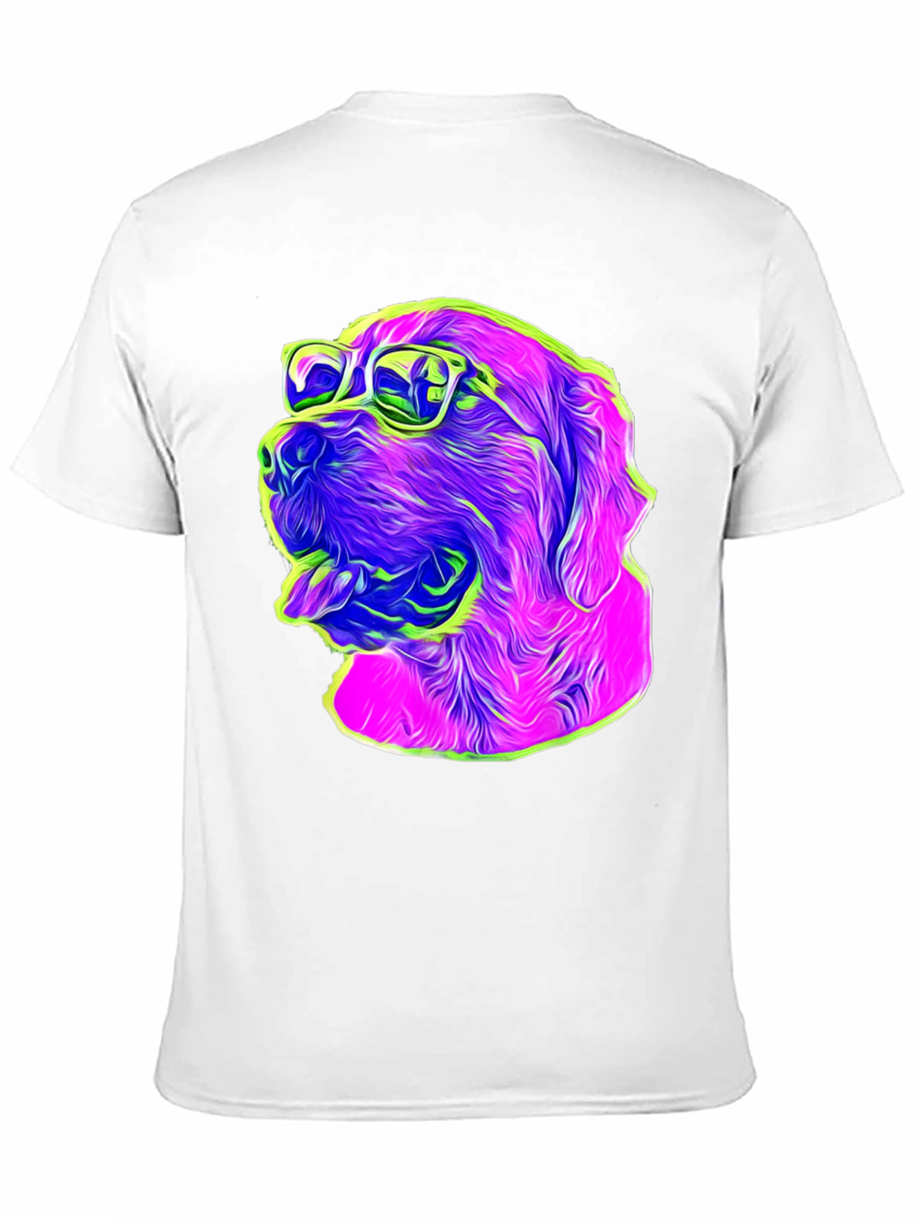 Cool Dog Graphic T-Shirt - Black