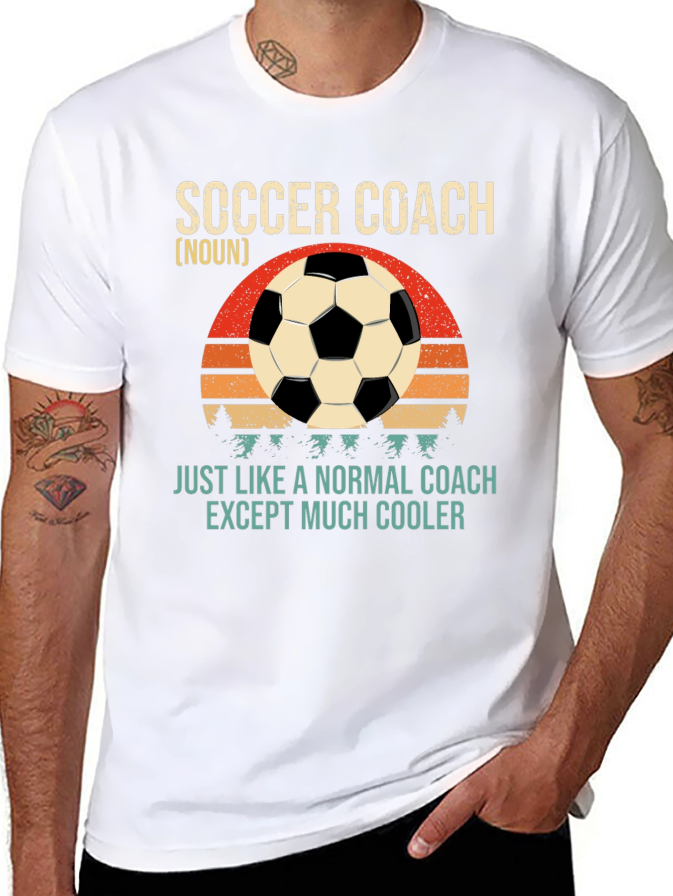 Soccer Coach T-Shirt - Normal Coach Except Cooler