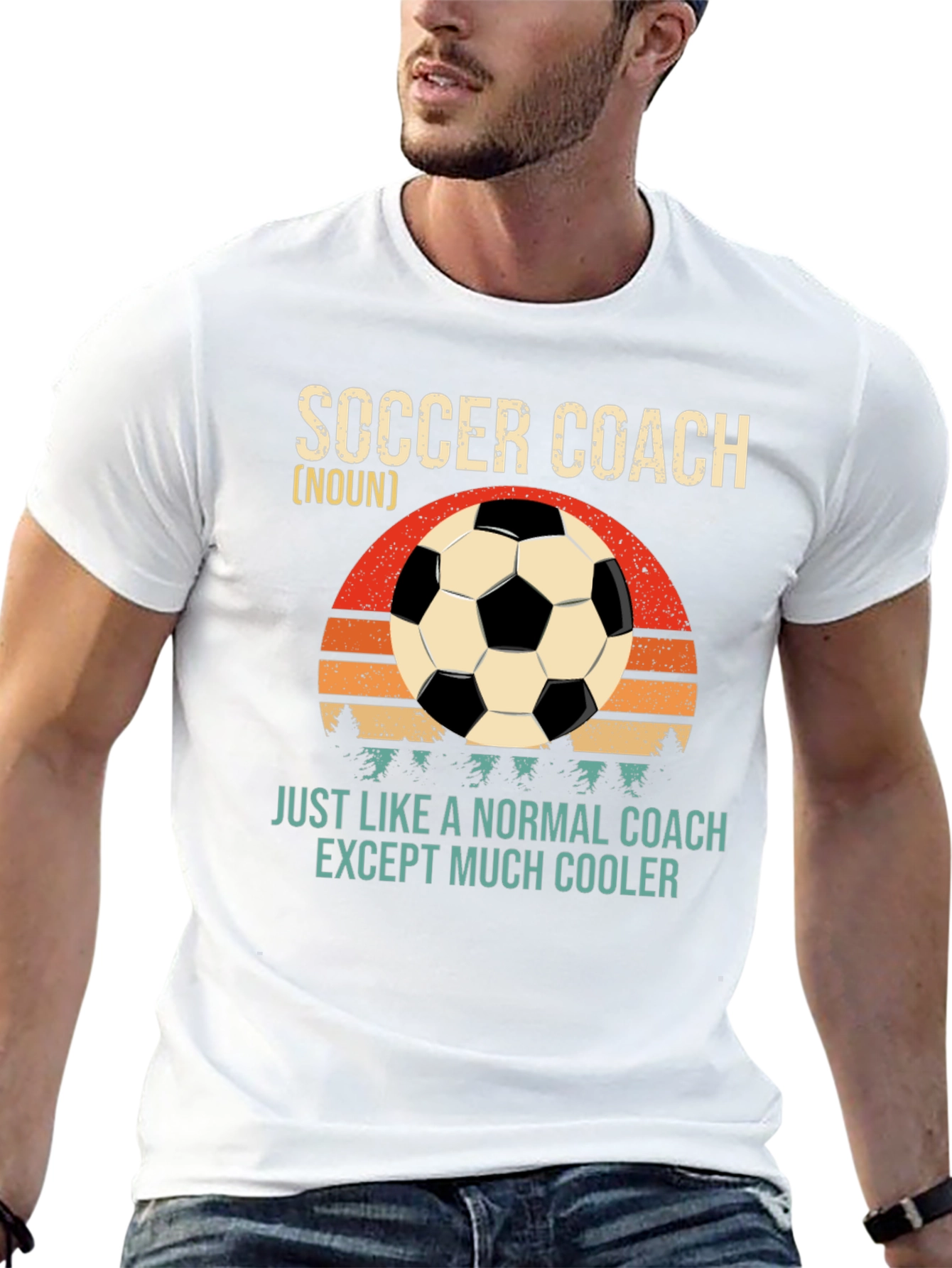 Soccer Coach T-Shirt - Normal Coach Except Cooler