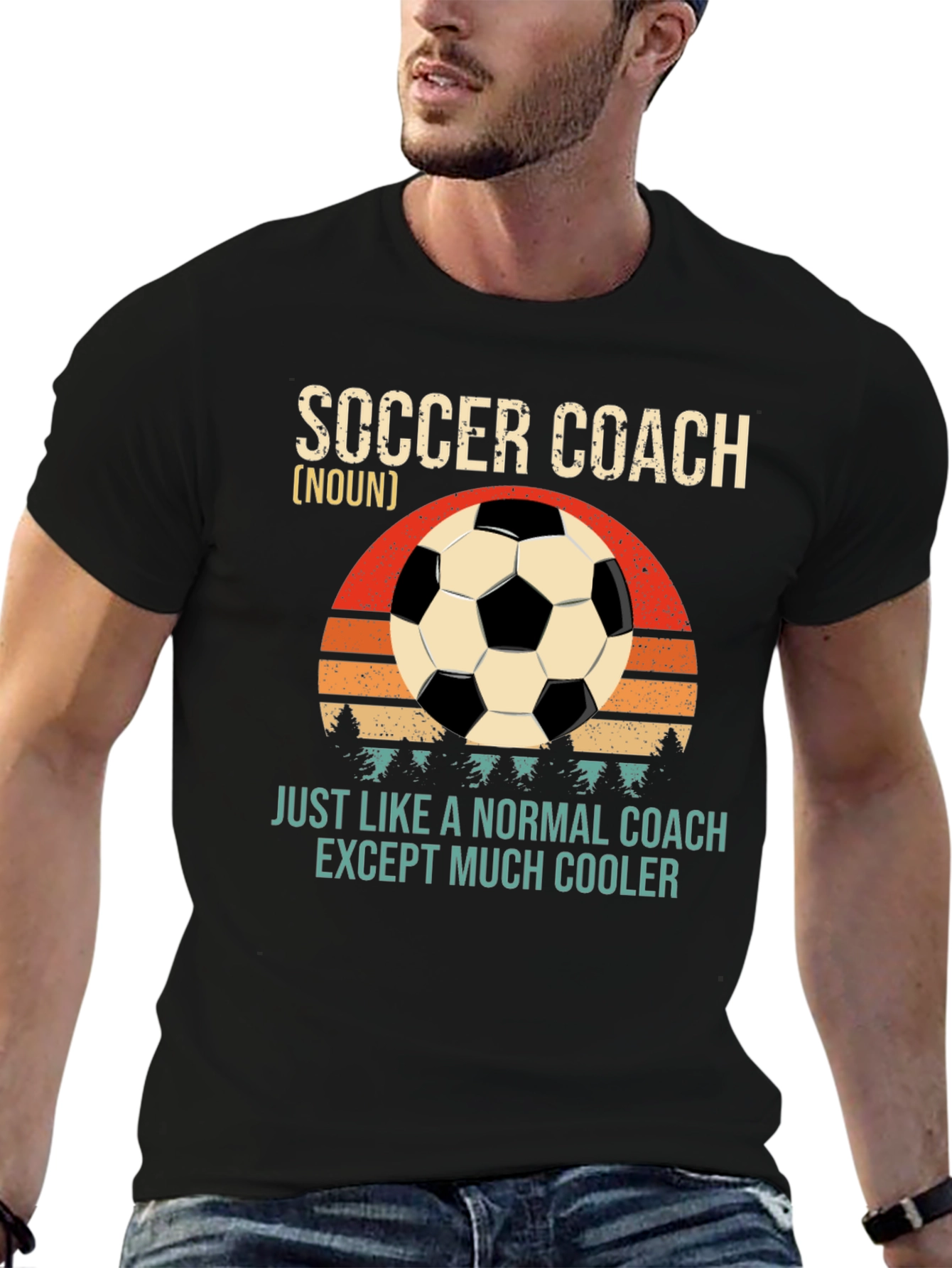 Soccer Coach T-Shirt - Normal Coach Except Cooler