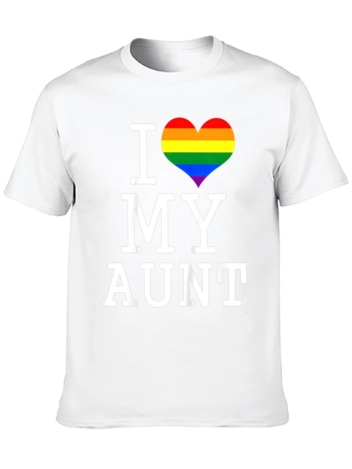 I Heart My Aunt Pride Tee