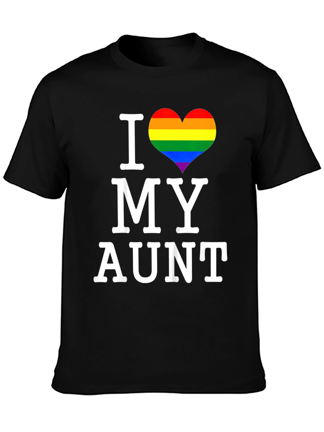 I Heart My Aunt Pride Tee