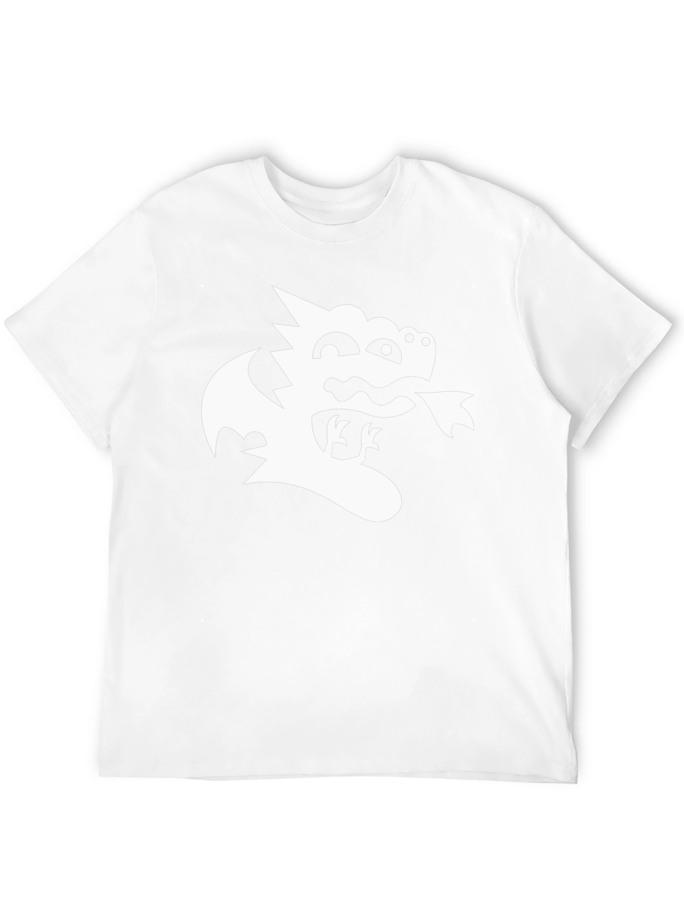 Dragon Graphic Black T-Shirt - Whimsical Tee
