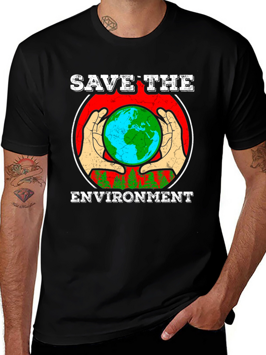 Save the Environment Graphic T-Shirt
