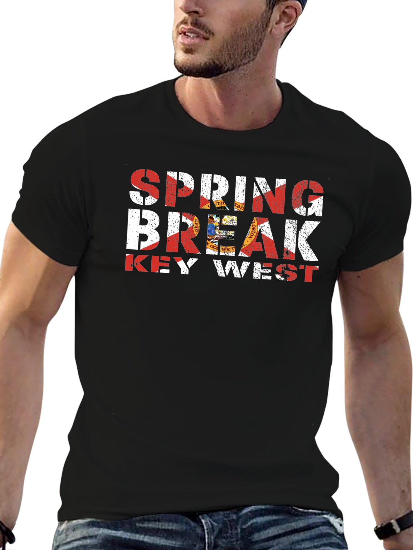 Spring Break Key West Graphic T-Shirt