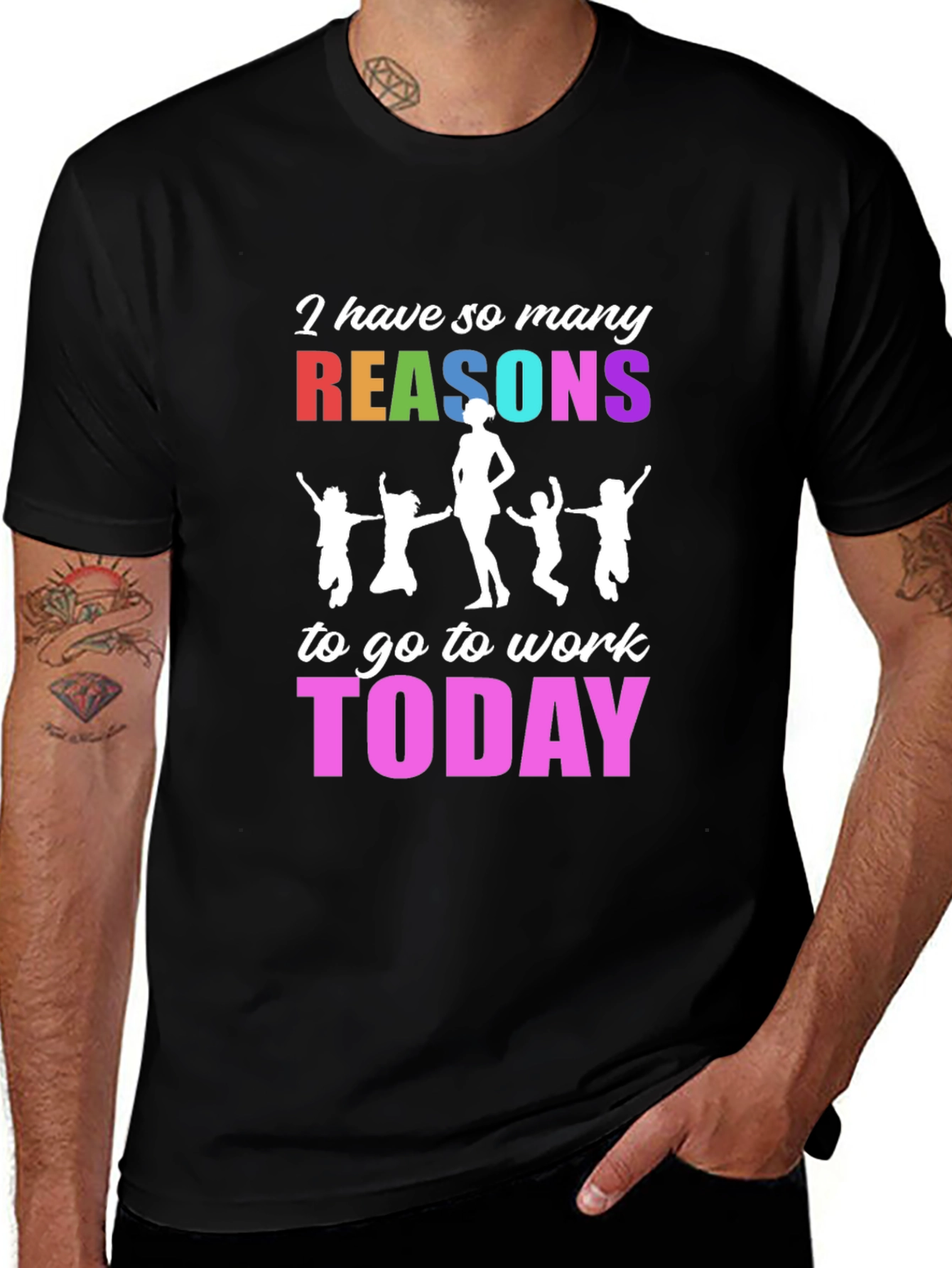Reasons to Work T-Shirt - Family Tee