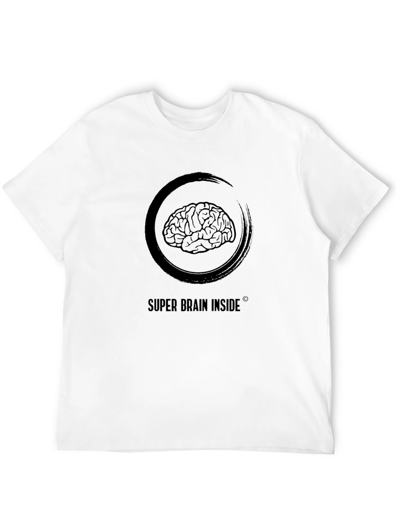 Super Brain Inside Graphic T-Shirt