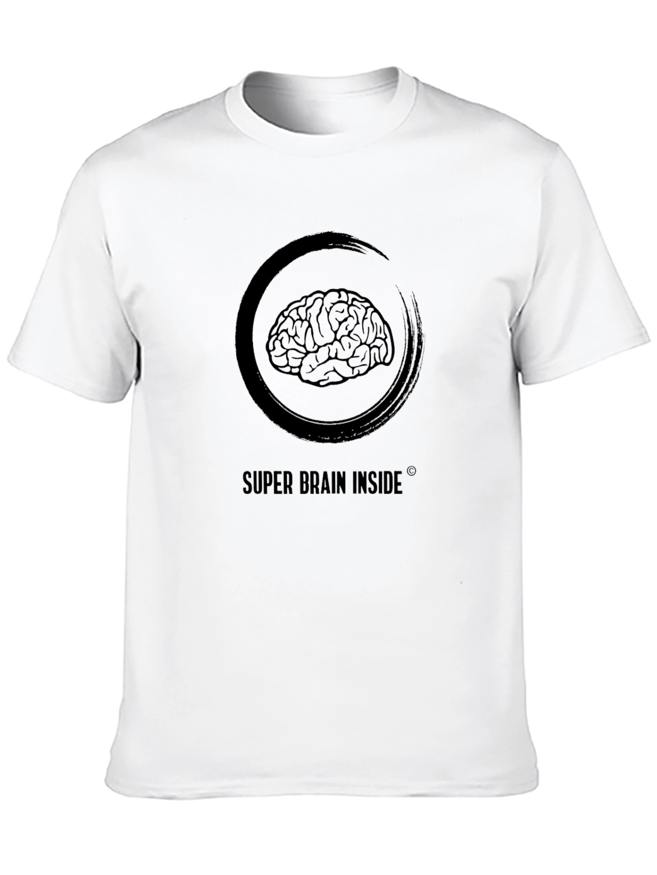 Super Brain Inside Graphic T-Shirt