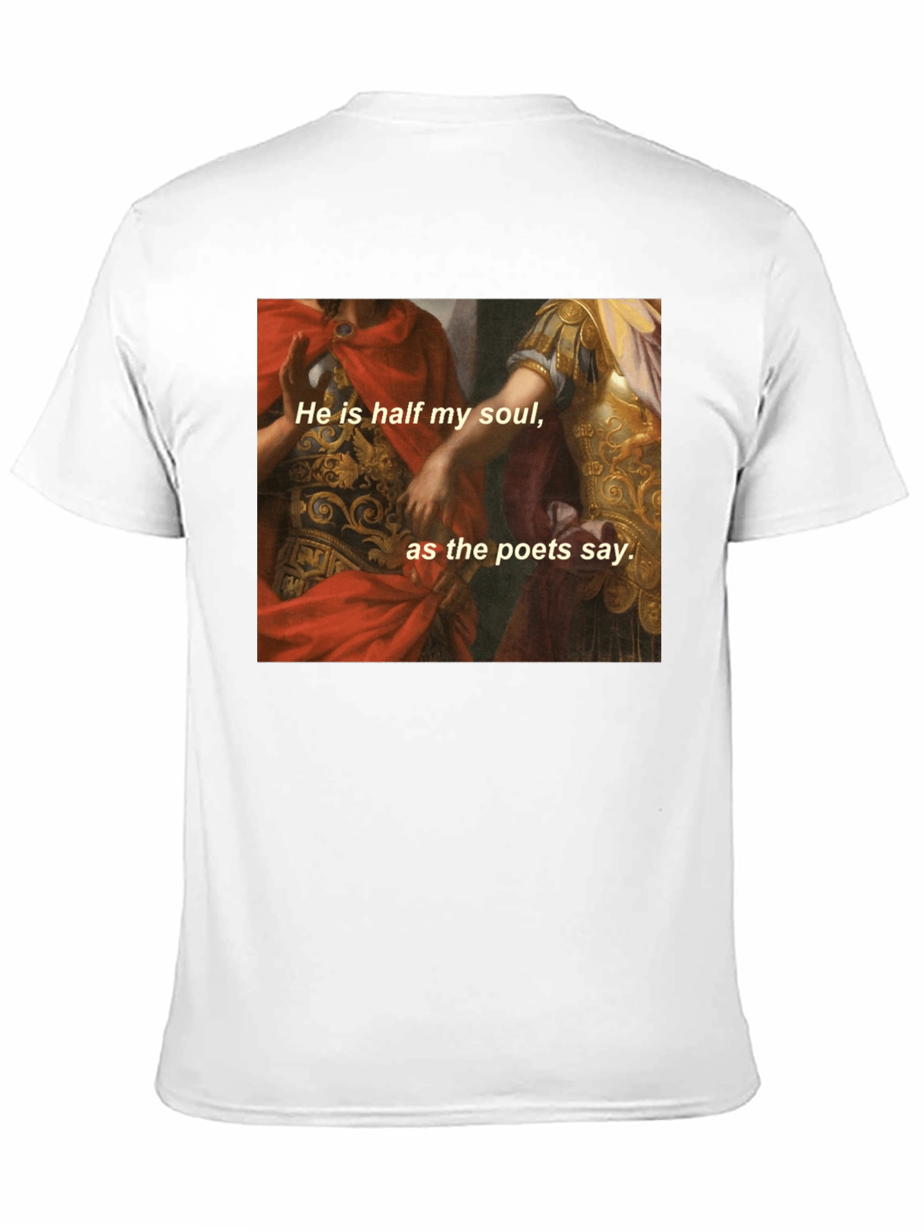 Soulmate Quote Graphic Black T-Shirt