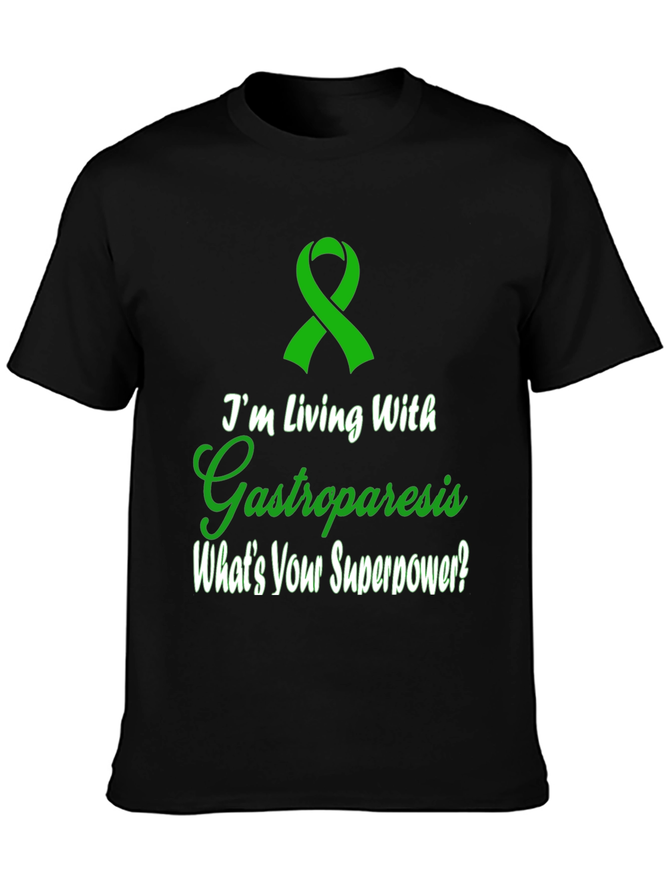Gastroparesis Awareness T-Shirt - Whats Your Superpower?