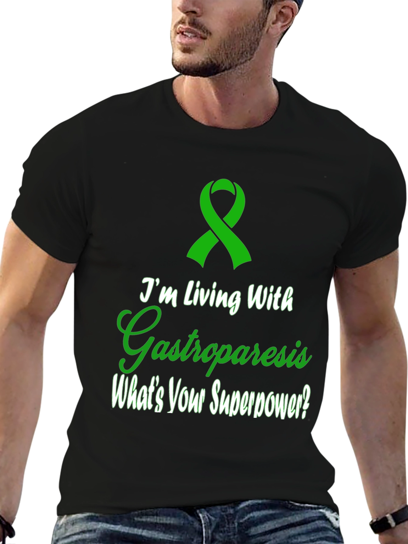 Gastroparesis Awareness T-Shirt - Whats Your Superpower?