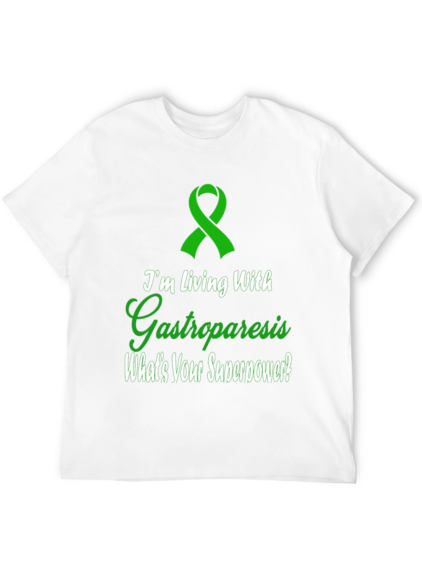 Gastroparesis Awareness T-Shirt - Whats Your Superpower?