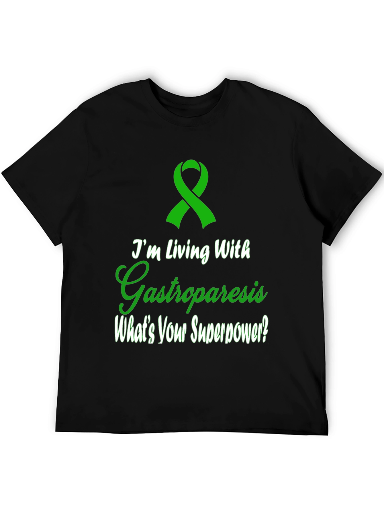 Gastroparesis Awareness T-Shirt - Whats Your Superpower?