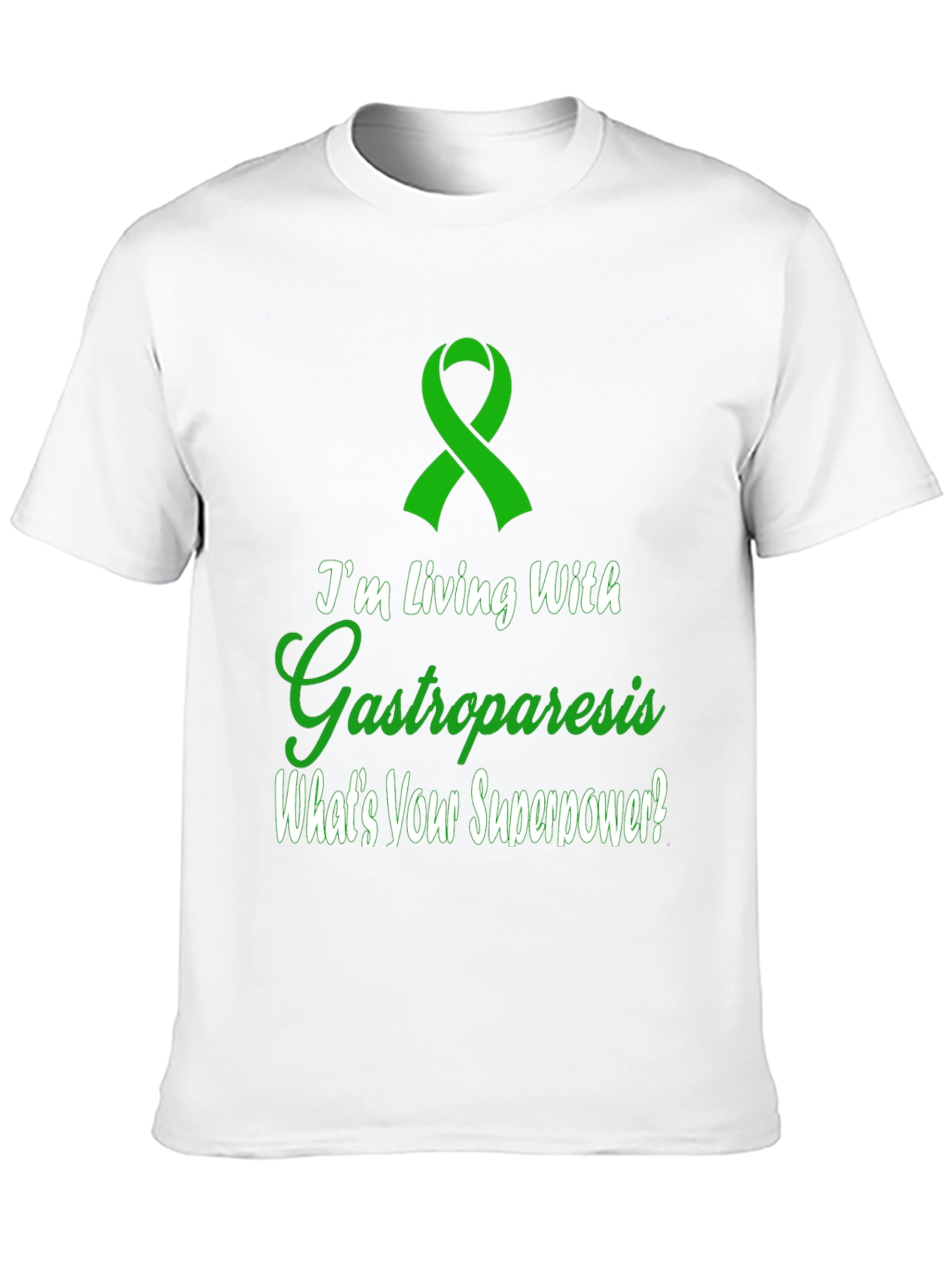 Gastroparesis Awareness T-Shirt - Whats Your Superpower?