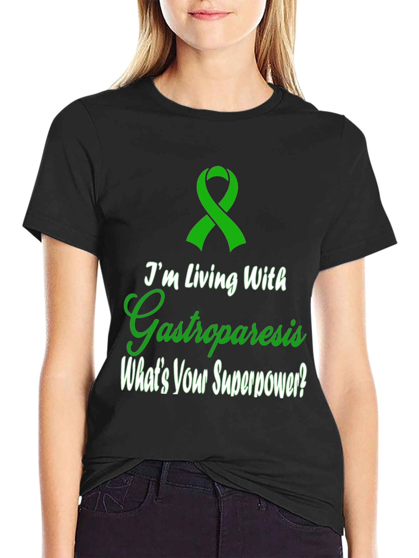 Gastroparesis Awareness T-Shirt - Whats Your Superpower?