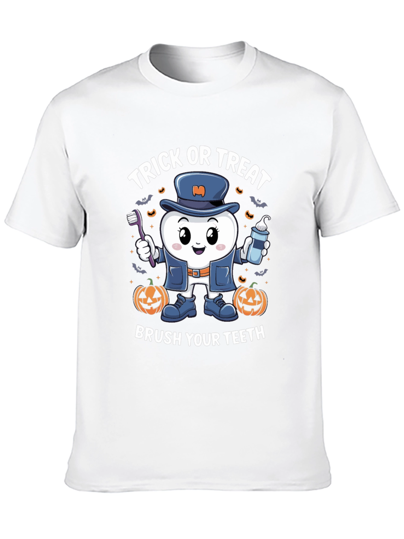 Trick or Treat Brush Your Teeth T-Shirt