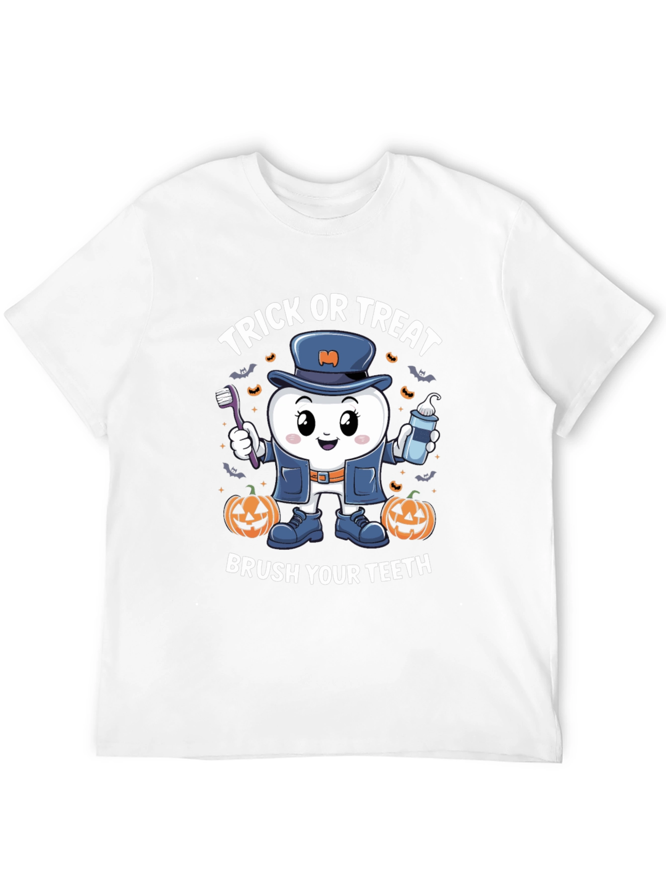 Trick or Treat Brush Your Teeth T-Shirt