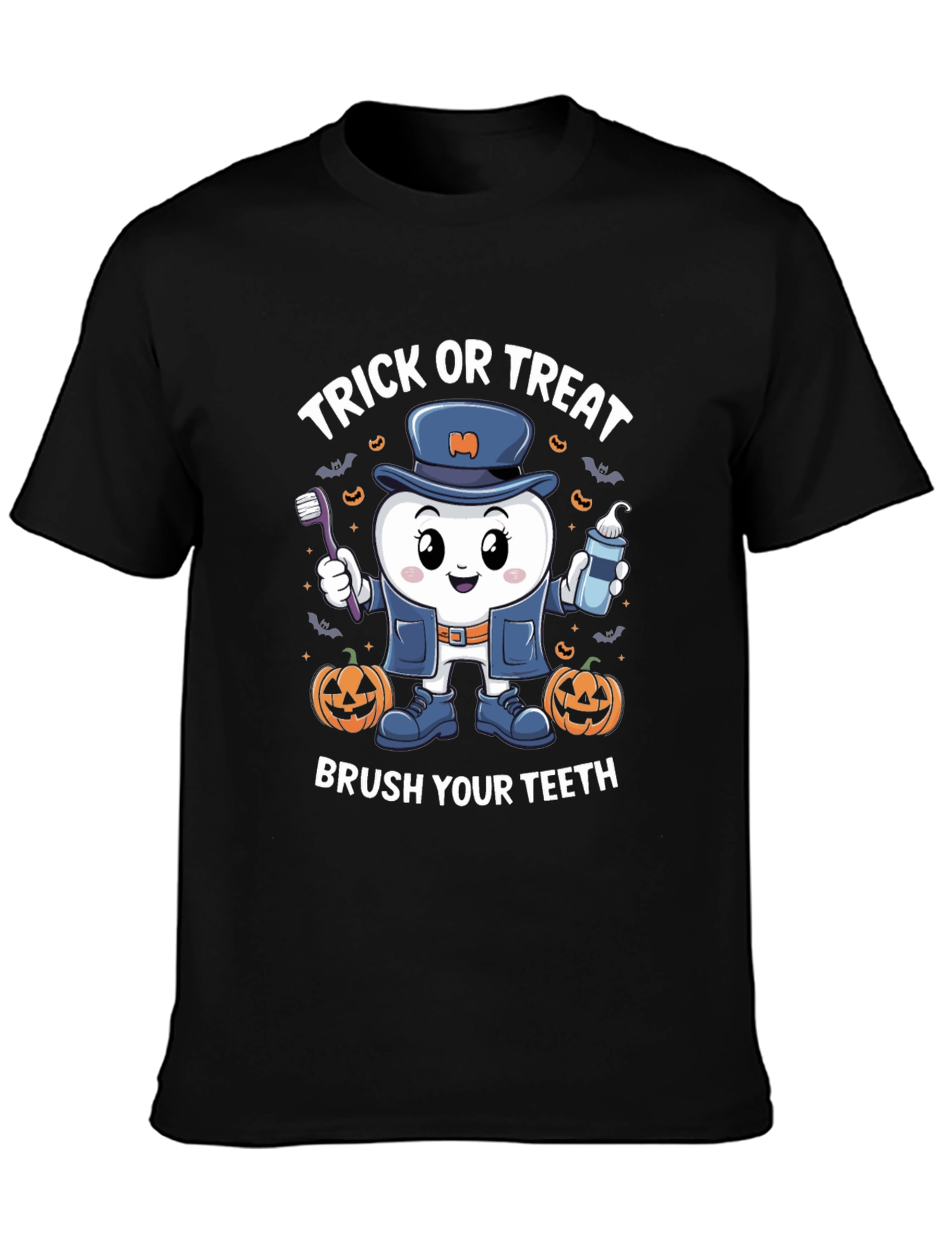Trick or Treat Brush Your Teeth T-Shirt