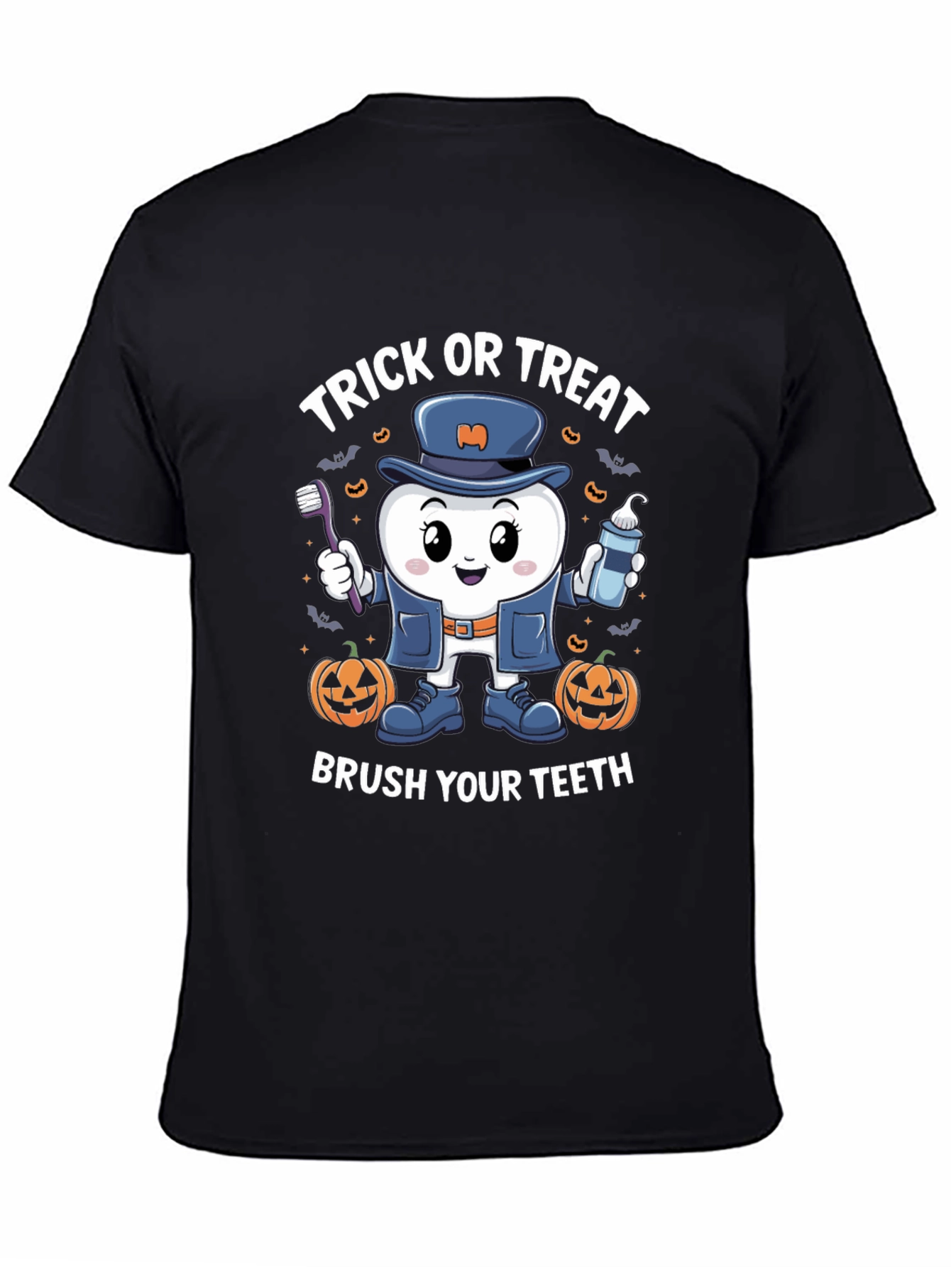 Trick or Treat Brush Your Teeth T-Shirt