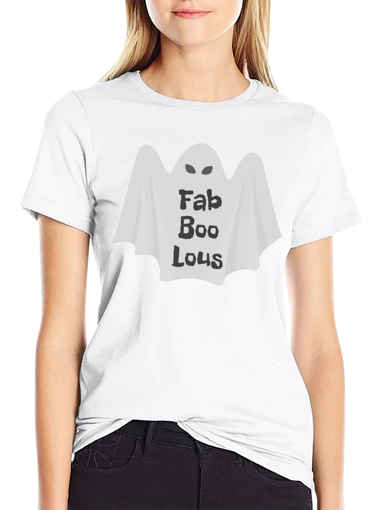 Fab Boolous Ghost T-Shirt - Halloween Spooktacular!