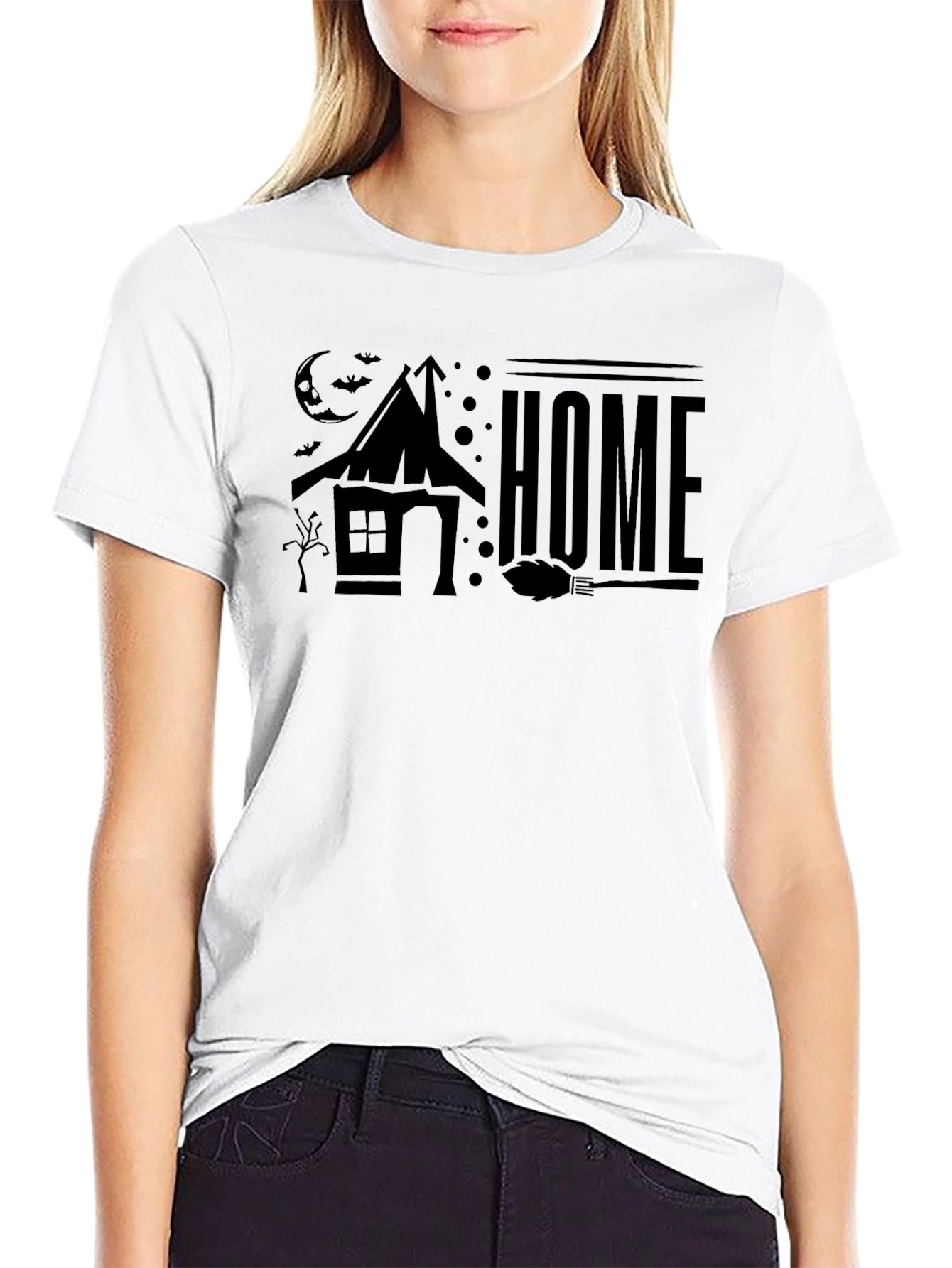 Halloween Home T-Shirt Spooky Season Tee