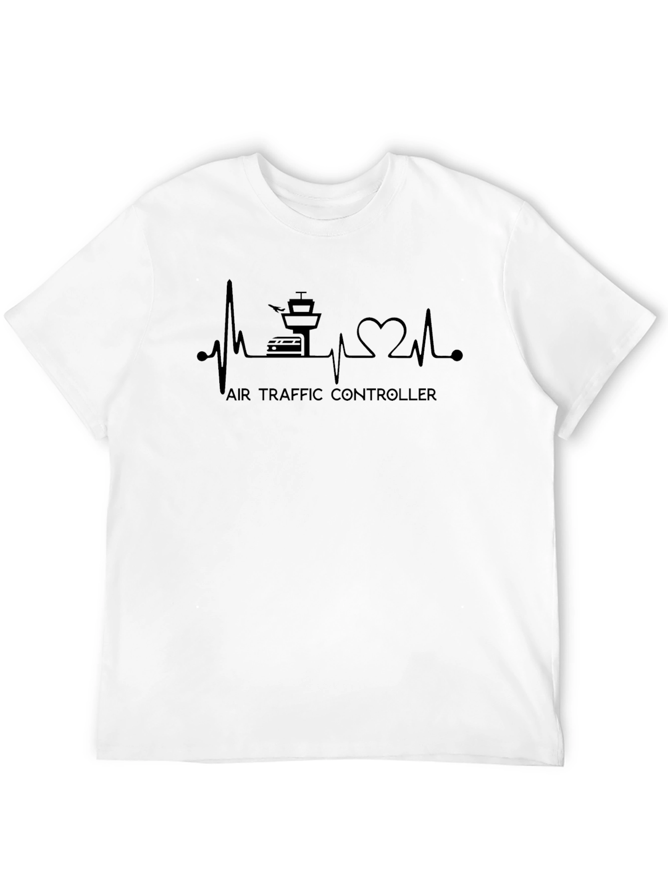 Air Traffic Controller Heartbeat T-Shirt