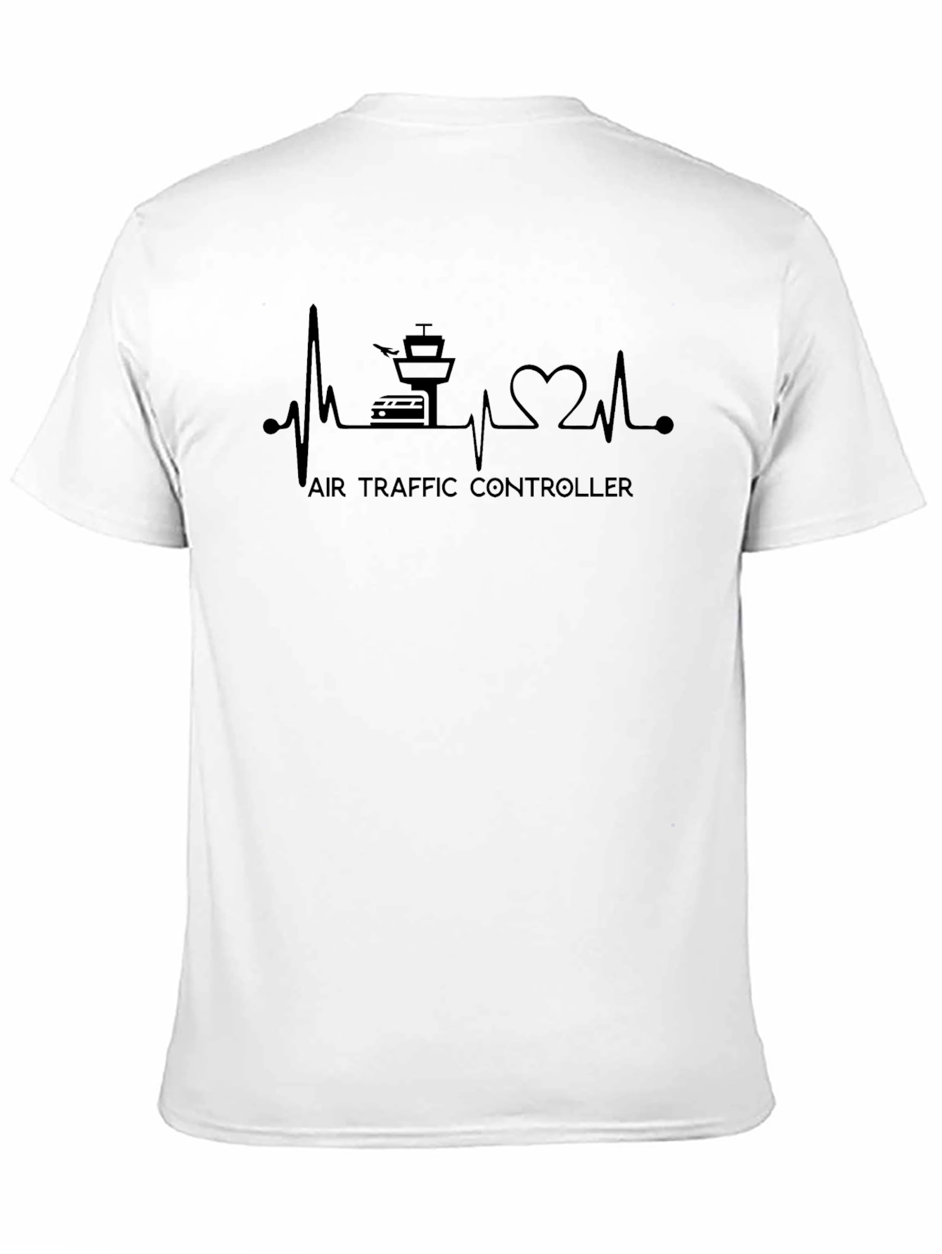Air Traffic Controller Heartbeat T-Shirt