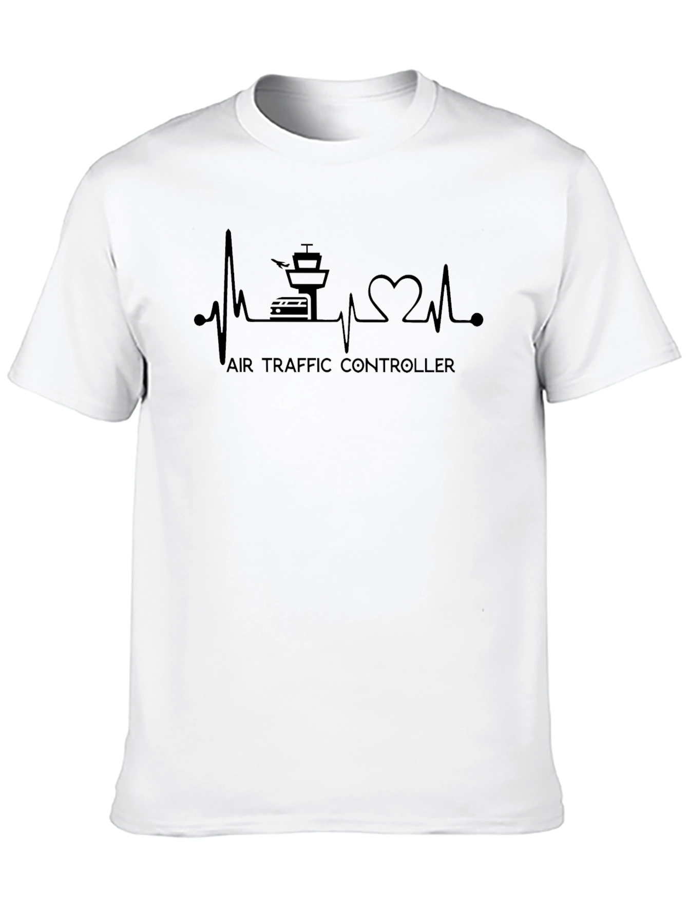 Air Traffic Controller Heartbeat T-Shirt